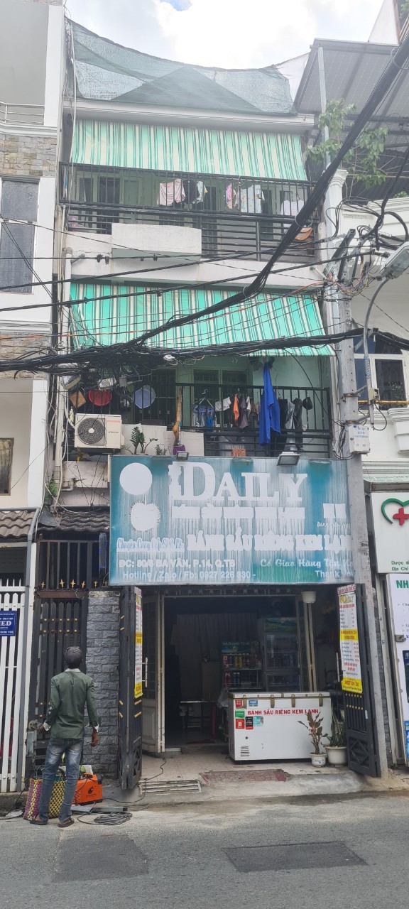 Bán Nhà hẻm  Ba Vân 4.5x13 1 trệt 2 lầu