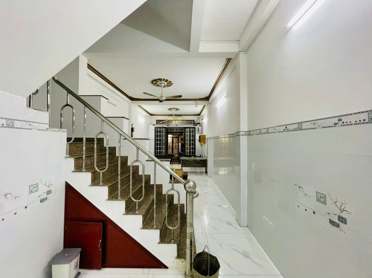 Nhà Hẻm Khuông Việt, 4 x 20m, 1 trệt 3 lầu, 4PN 3WC