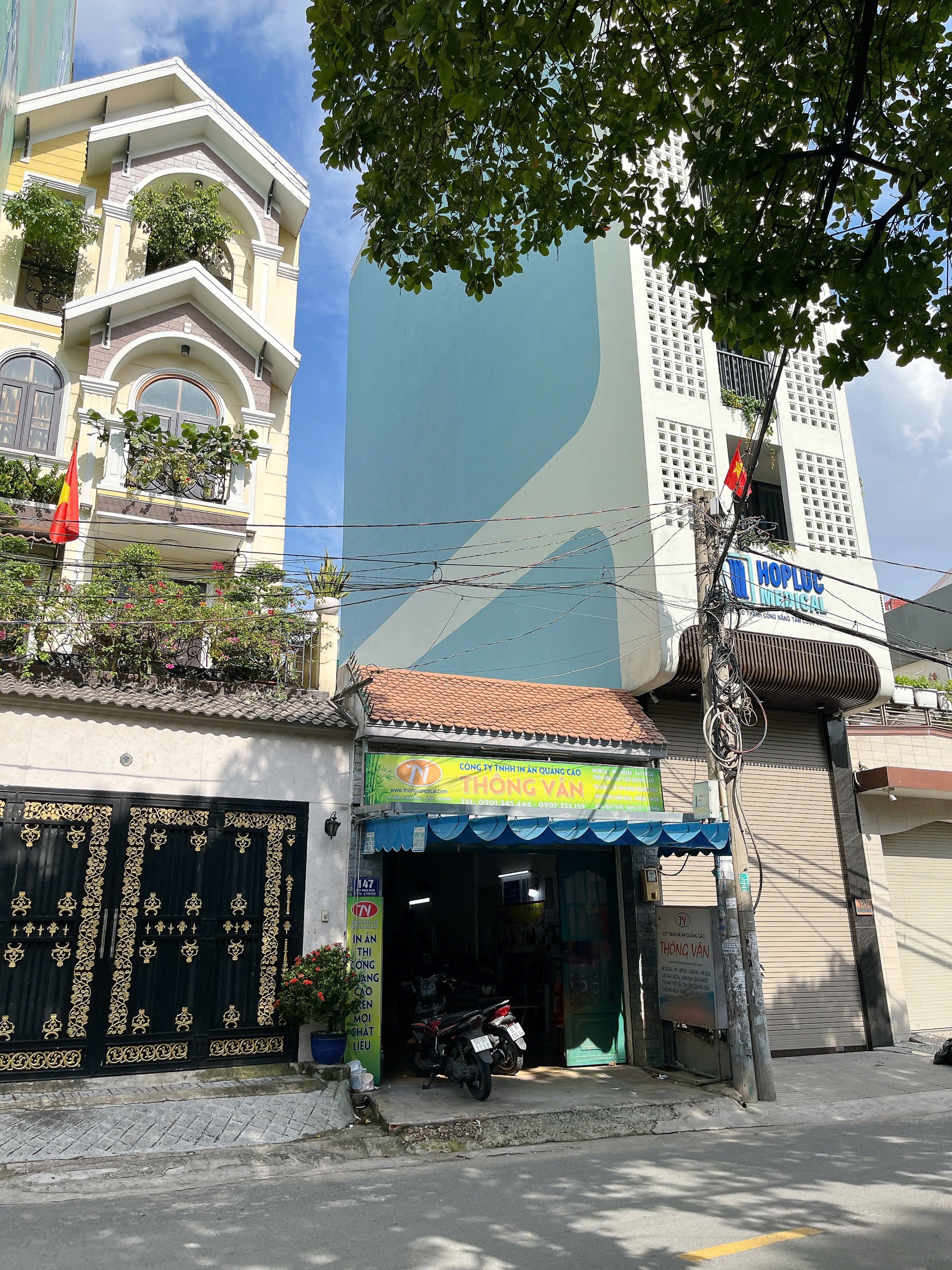 Bán Nhà mặt tiền Diệp Minh Châu 4x17,5 m Nhà c4 gác lửng đang cho thuê